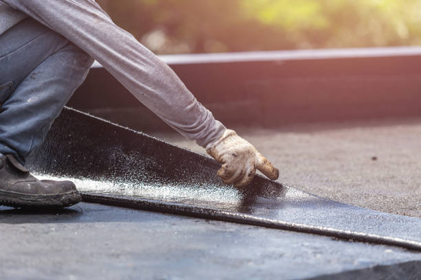 Professional Emergency Waterproofing technician working in Oakville, IN